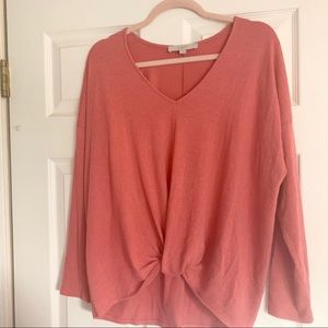 Loft twist top pink soft